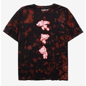 Hot Topic Gloomy Bear 20th Anniv Bleach-Dye T-Shirt By Mori Chack - Unisex Small